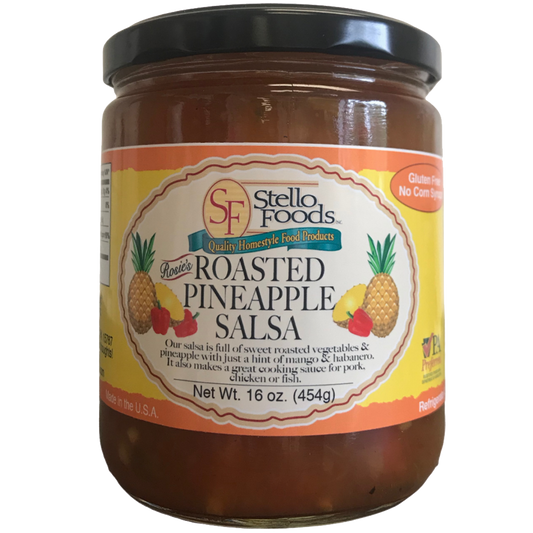 Stello Foods - Rosie's Roasted Pineapple Salsa 16 oz