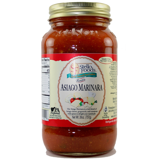 Stello Foods - Rosie's Asiago Marinara Sauce 26 oz