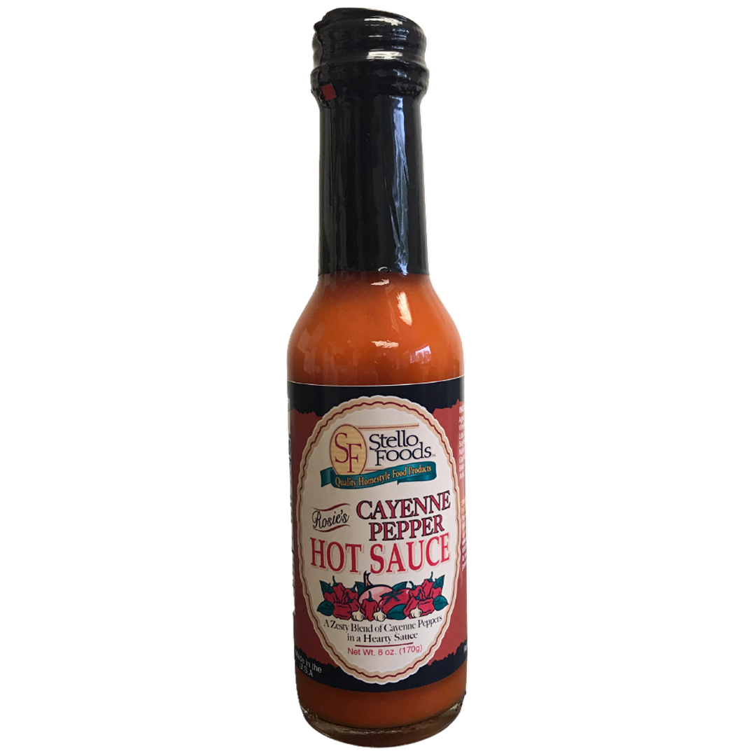 Stello Foods - Rosie's Cayenne Pepper Hot Sauce 6 oz