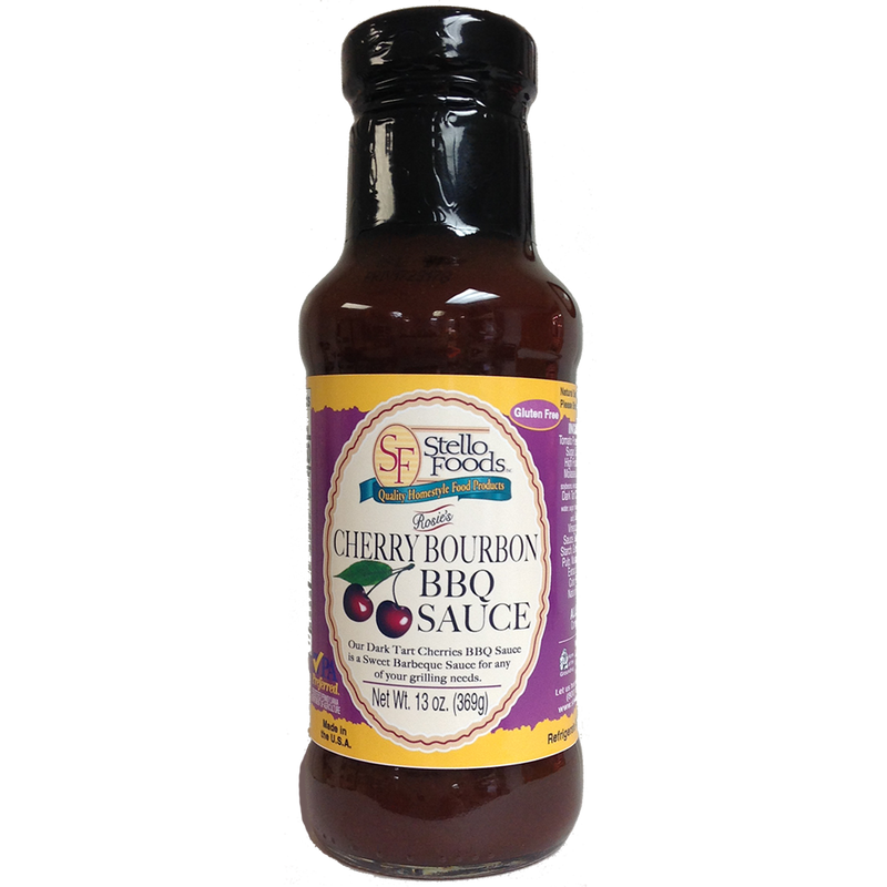 Stello Foods - Rosie's Cherry Bourbon BBQ Sauce 13 oz