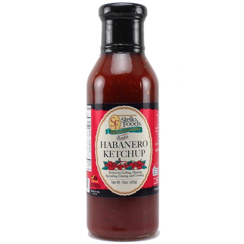 Stello Foods - Rosie's Habanero Ketchup 15 oz