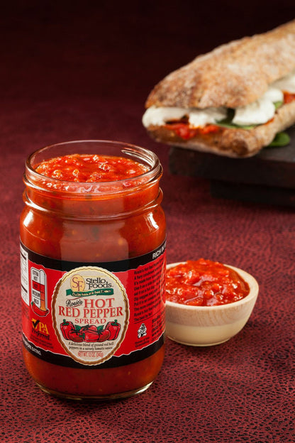 Stello Foods - Rosie's Hot Red Pepper Spread 12 oz