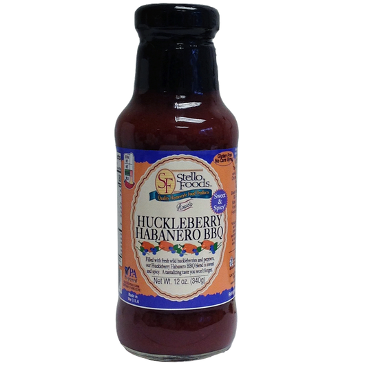 Stello Foods - Rosie's Huckleberry Habanero BBQ Sauce 12 oz