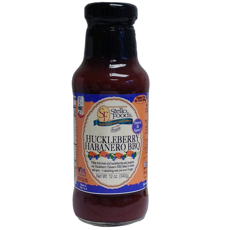 Stello Foods - Rosie's Huckleberry Habanero BBQ Sauce 12 oz