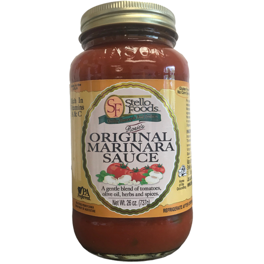 Stello Foods - Rosie's Original Marinara Spaghetti Sauce 26 oz