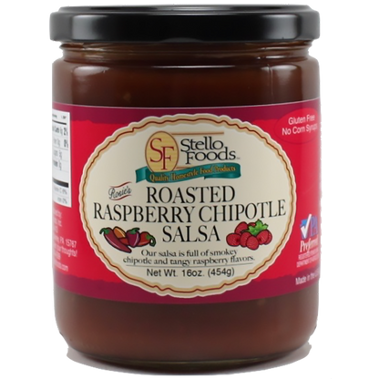 Stello Foods - Rosie's Roasted Raspberry Chipotle Salsa 16 oz