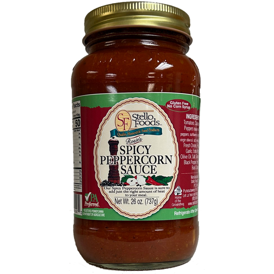 Stello Foods - Rosie's Spicy Peppercorn Pasta Sauce - 26 oz