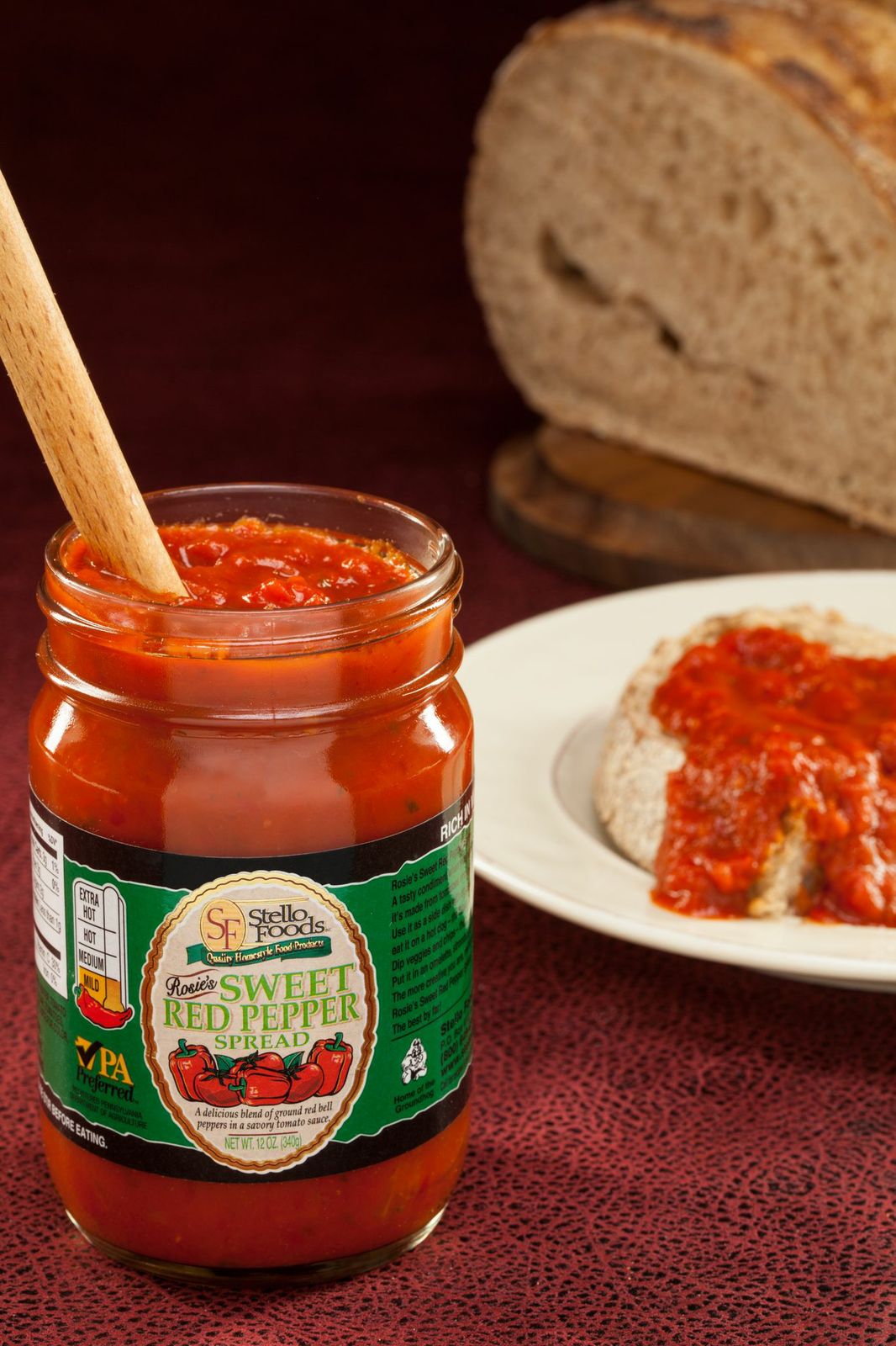 Stello Foods - Rosie's Sweet Pepper Spread 7 oz