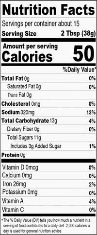 Nutrition Facts