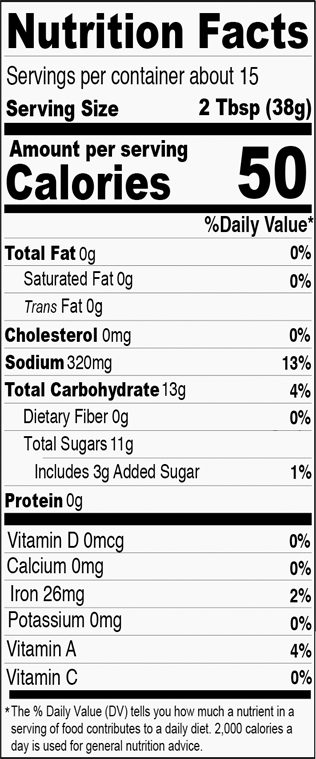 Nutrition Facts
