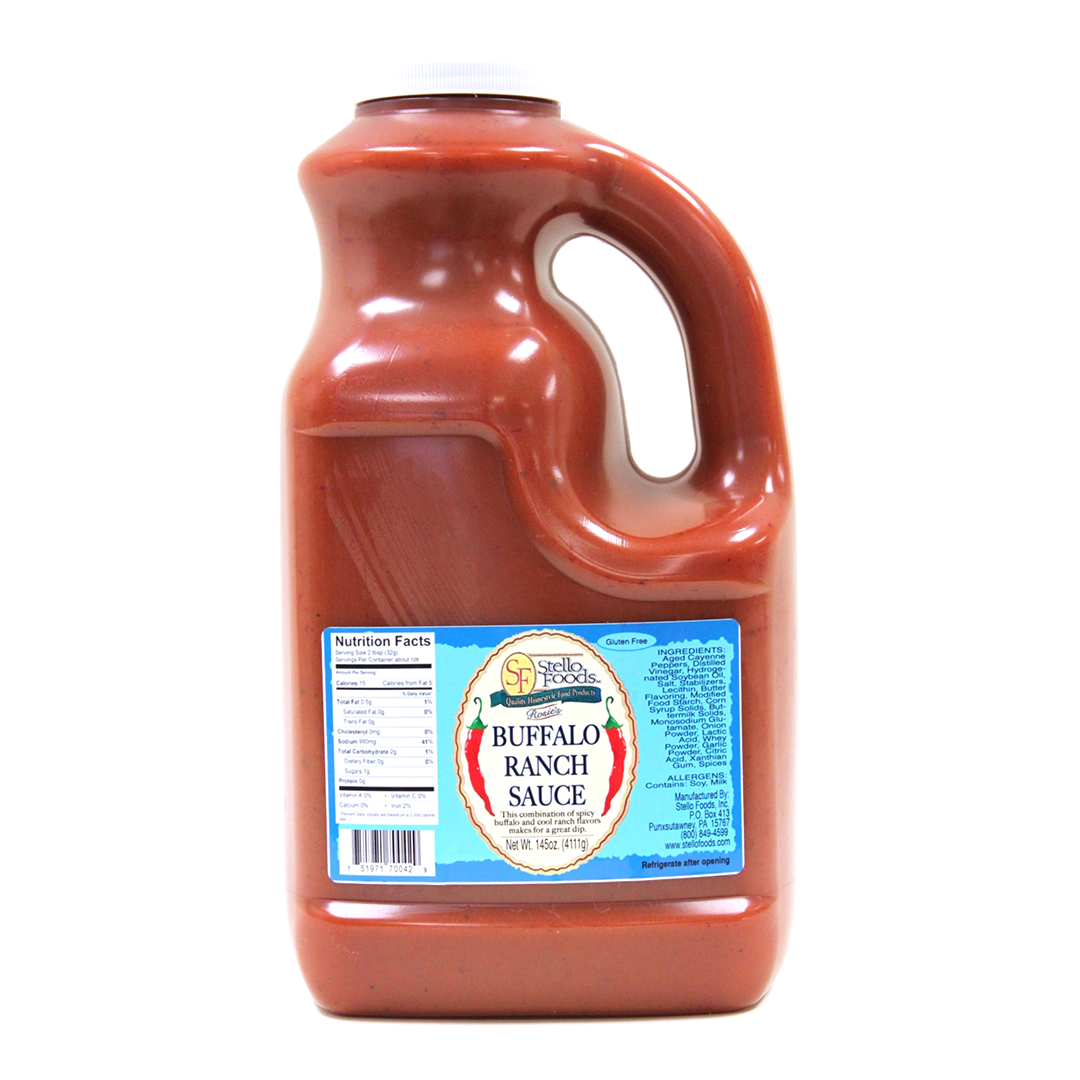 Stello Foods   Rosie's Buffalo Ranch Wing Sauce 145 oz