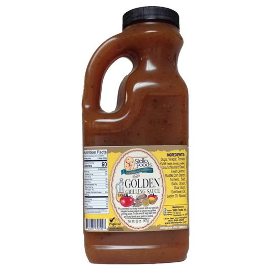 Stello Foods   Rosie's Golden Grilling Sauce   32 oz