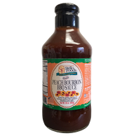 Stello Foods   Rosie's Peach Bourbon BBQ Sauce 30 oz