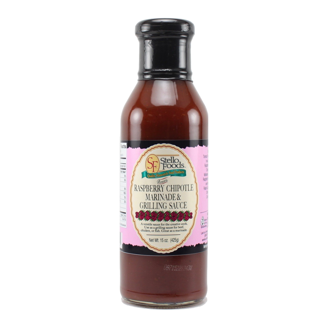 Stello Foods   Rosie's Raspberry Chipotle Grilling Sauce 15 oz