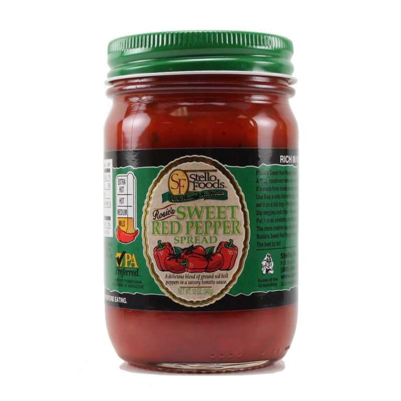 Stello Foods - Rosie's Sweet Pepper Spread 12 oz