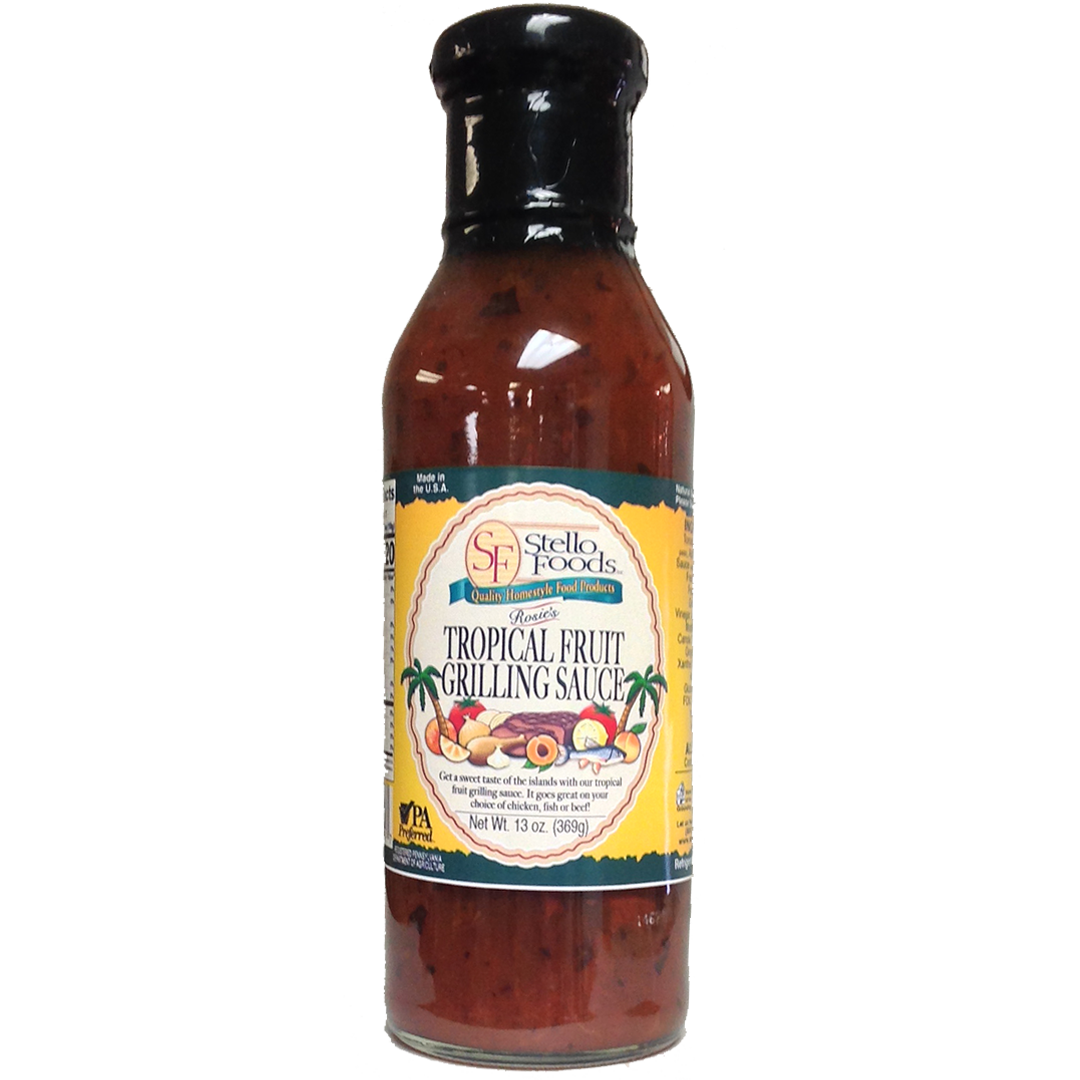 Stello Foods - Rosie's Tropical Fruit Grilling Sauce 13 oz