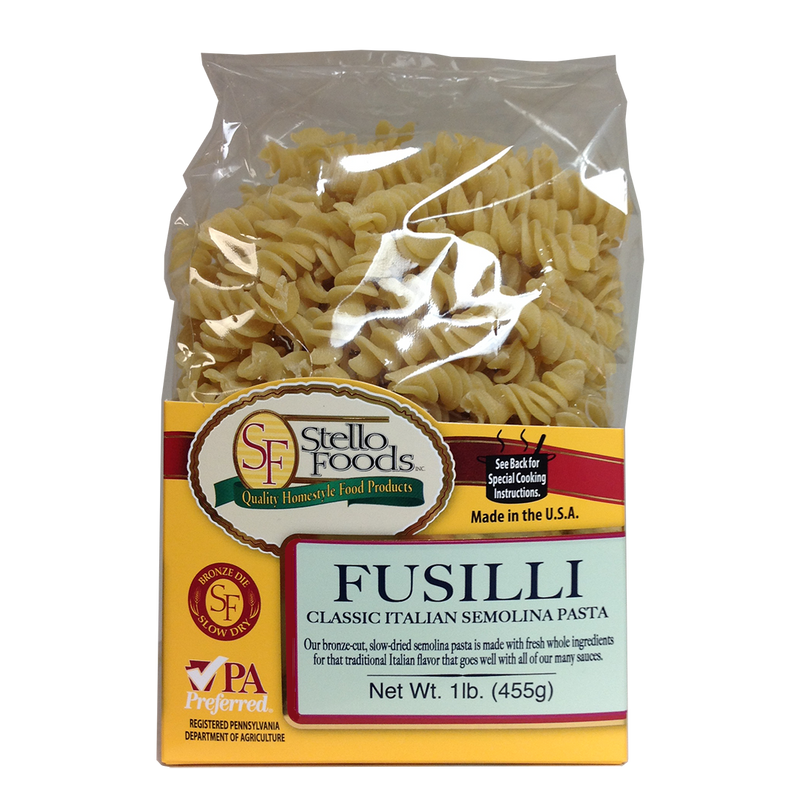 Stello Foods   Rosie's Pasta   Fusilli 16 oz