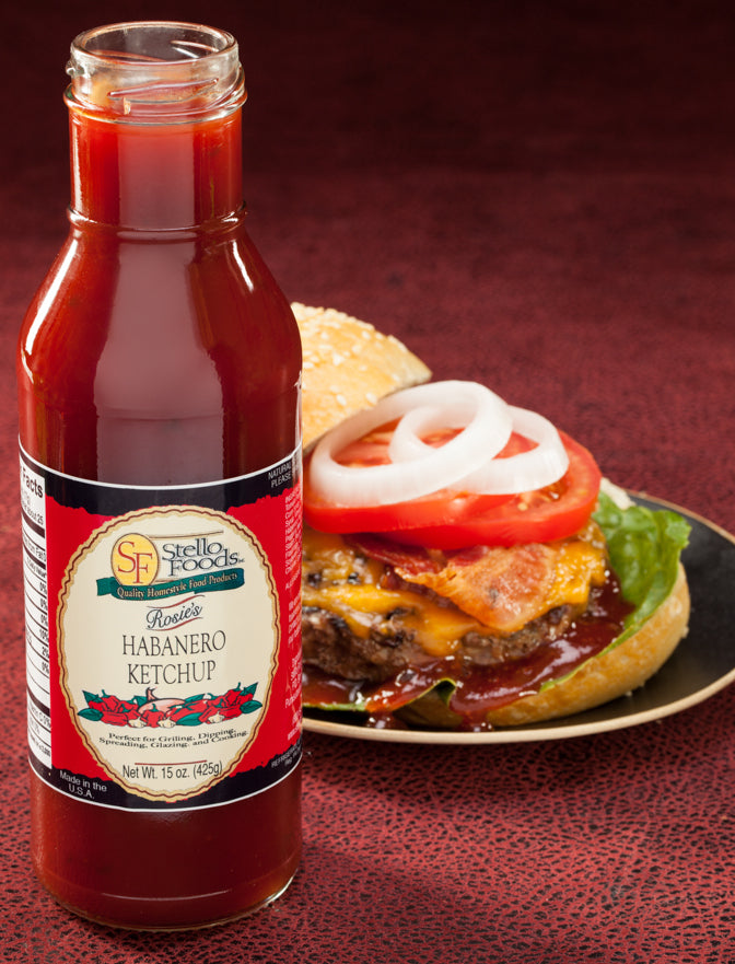 Stello Foods - Rosie's Habanero Ketchup 15 oz