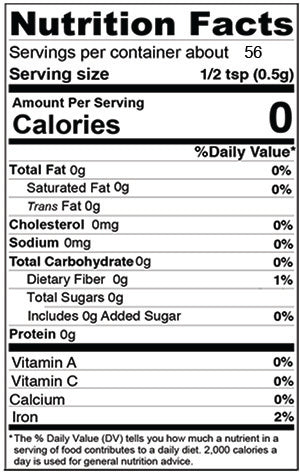 Nutrition Facts
