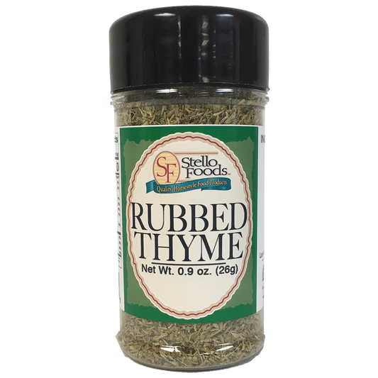 Stello Foods Spices   Thyme   Rubbed .9 oz