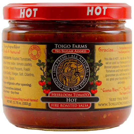 Toigo Farms   Hot Salsa 11.75 oz