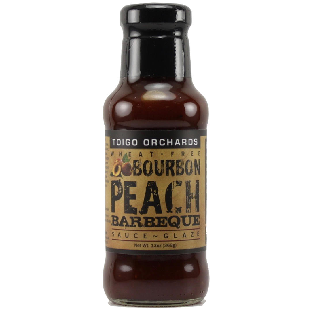 Toigo Farms - Peach Bourbon Barbeque Sauce 13 oz