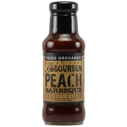 Toigo Farms - Peach Bourbon Barbeque Sauce 13 oz