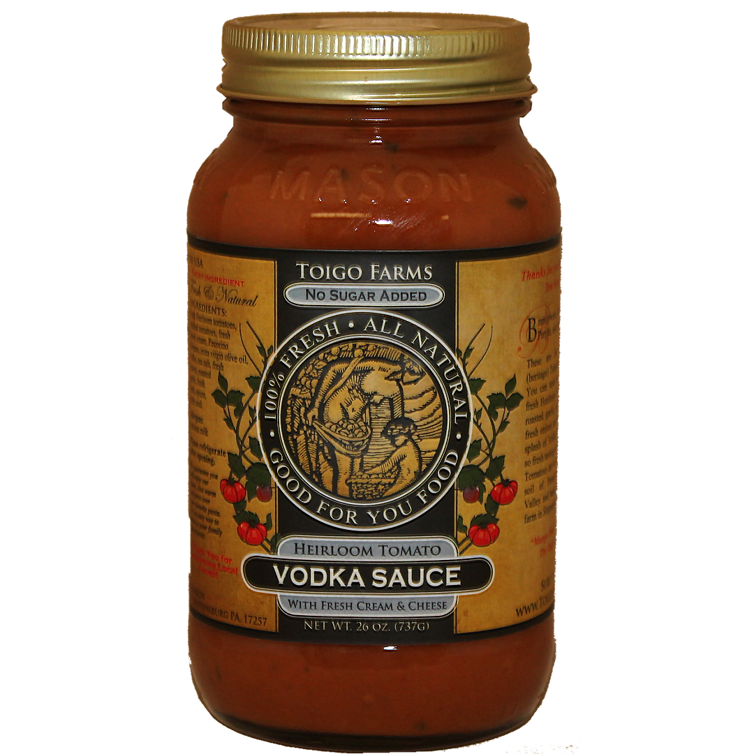 Toigo Farms - Vodka Sauce with Cheese 26 oz – Stello Foods