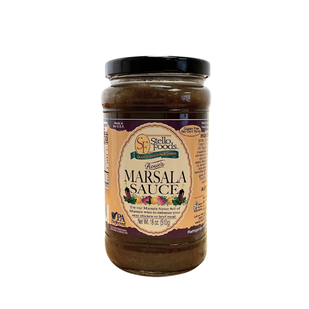 Stello Foods - Rosie's Marsala Sauce 18 oz