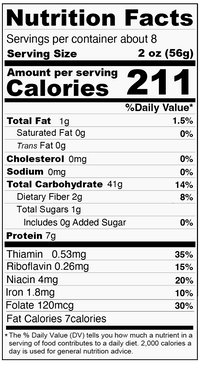 Nutrition Facts