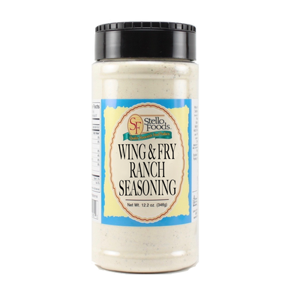 Stello Foods Spices   Wing & Fry Seasoning   Ranch 12.2 oz