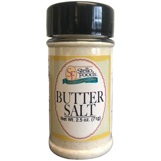 Stello Foods Spices - Butter Salt - 2.5 oz