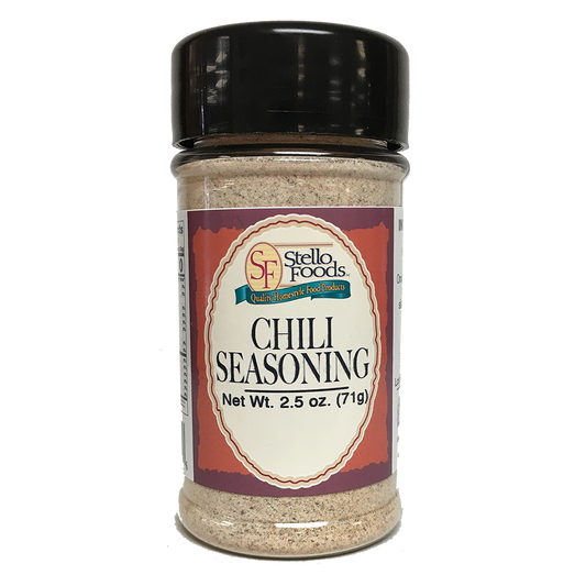 Stello Foods Spices   Chili Seasoning 2.5 oz