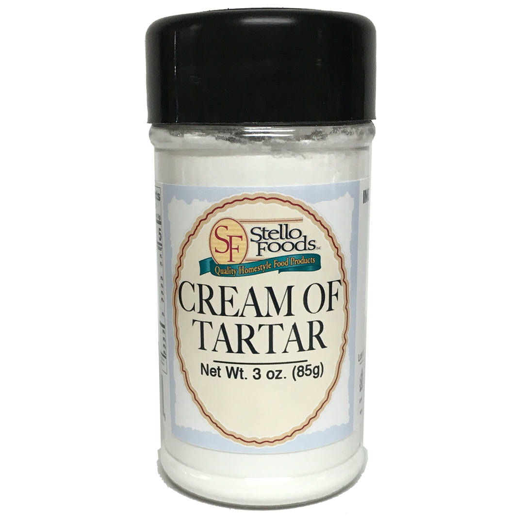 Stello Foods Spices   Cream of Tartar 3.0 oz