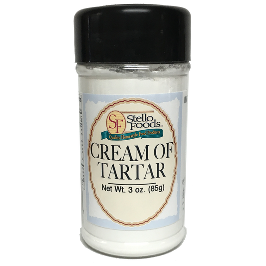 Stello Foods Spices   Cream of Tartar 3.0 oz