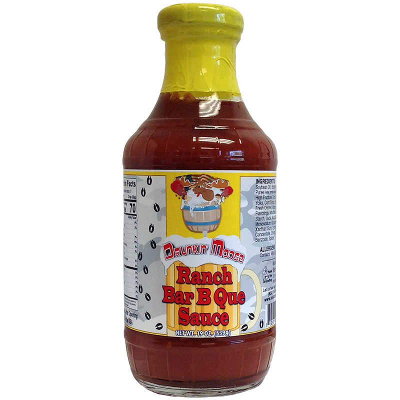 Drunkin' Moose BBQ Sauce - Ranch 19 oz