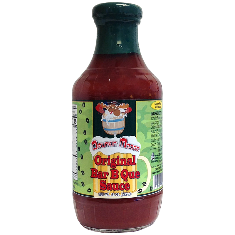 Drunkin' Moose BBQ Sauce - Original 19 oz