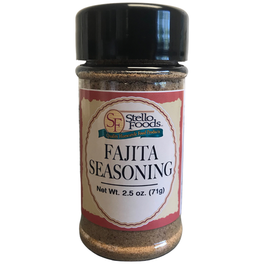 Stello Foods Spices - Fajita Seasoning 2.5 oz