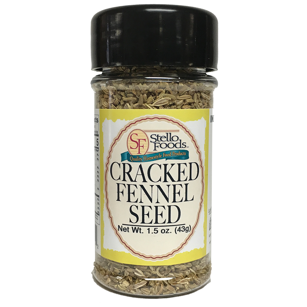 Stello Foods Spices   Fennel   Cracked 1.5 oz