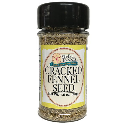 Stello Foods Spices   Fennel   Cracked 1.5 oz