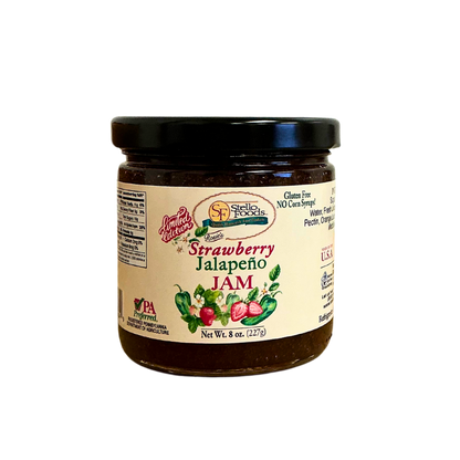 Stello Foods - Rosie's Strawberry Jalapeno Jam 10 oz