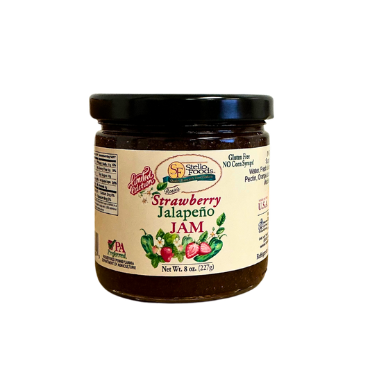 Stello Foods - Rosie's Strawberry Jalapeno Jam 10 oz