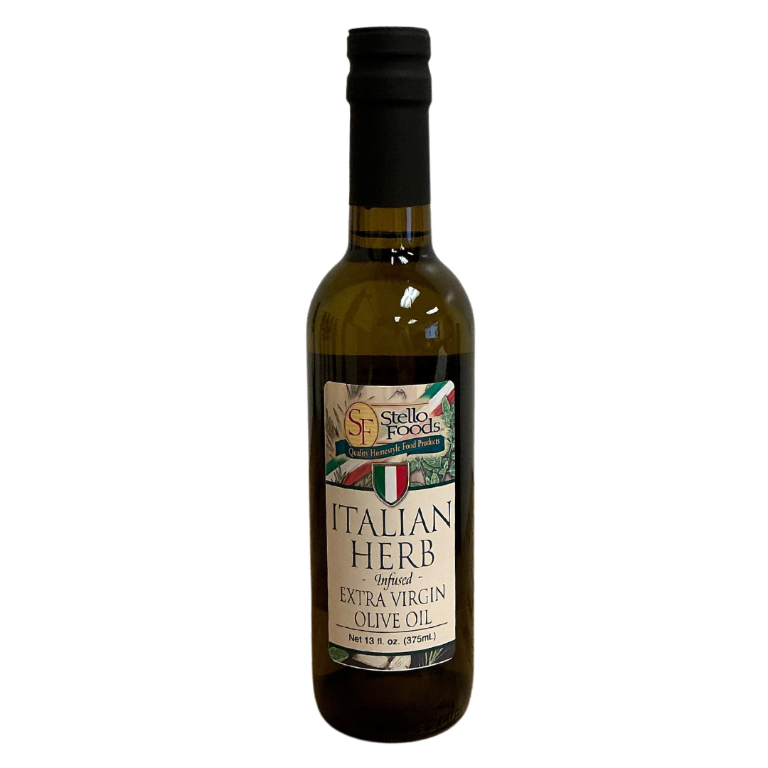 Stello Foods - Italian Herb Infused Extra Virgin Olive Oil 13 oz