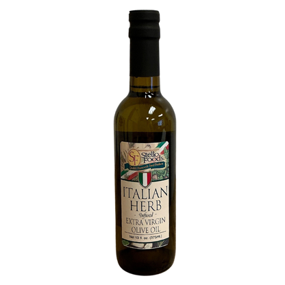 Stello Foods - Italian Herb Infused Extra Virgin Olive Oil 13 oz