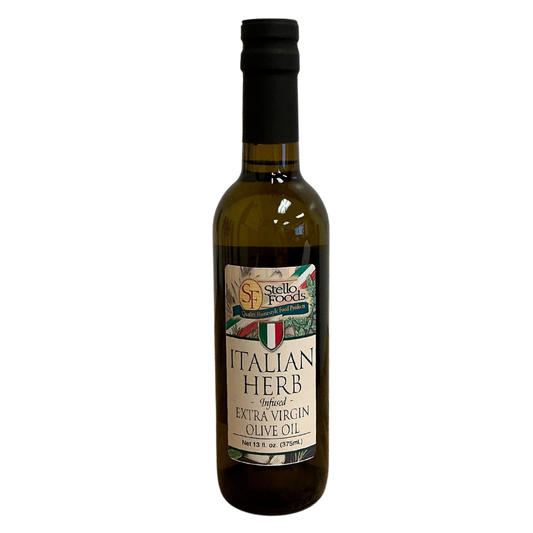 Stello Foods - Italian Herb Infused Extra Virgin Olive Oil 13 oz