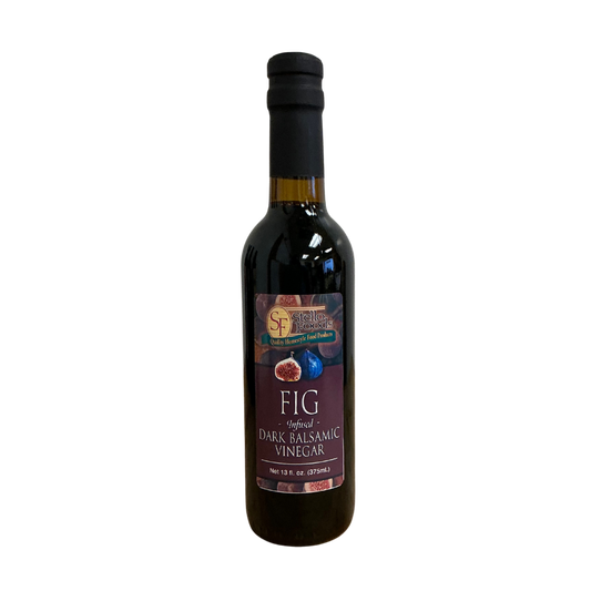 Stello Foods - Fig Infused Dark Balsamic Vinegar 13 oz