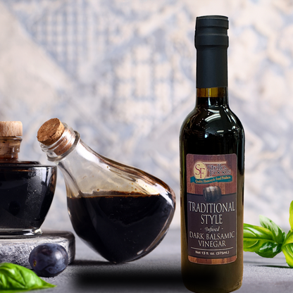 Stello Foods - Traditional Style Infused Dark Balsamic Vinegar 13 oz