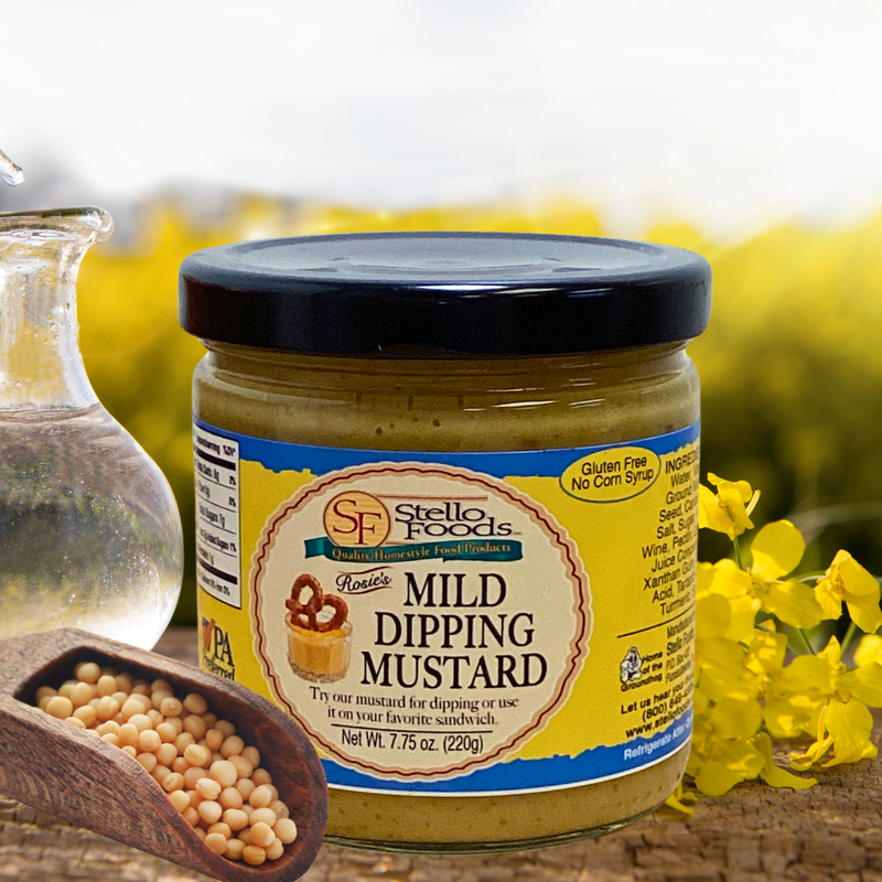 Stello Foods - Rosie's Mild Dipping Mustard 7.75 oz