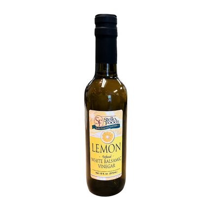 Stello Foods - Lemon Infused White Balsamic Vinegar 13 oz