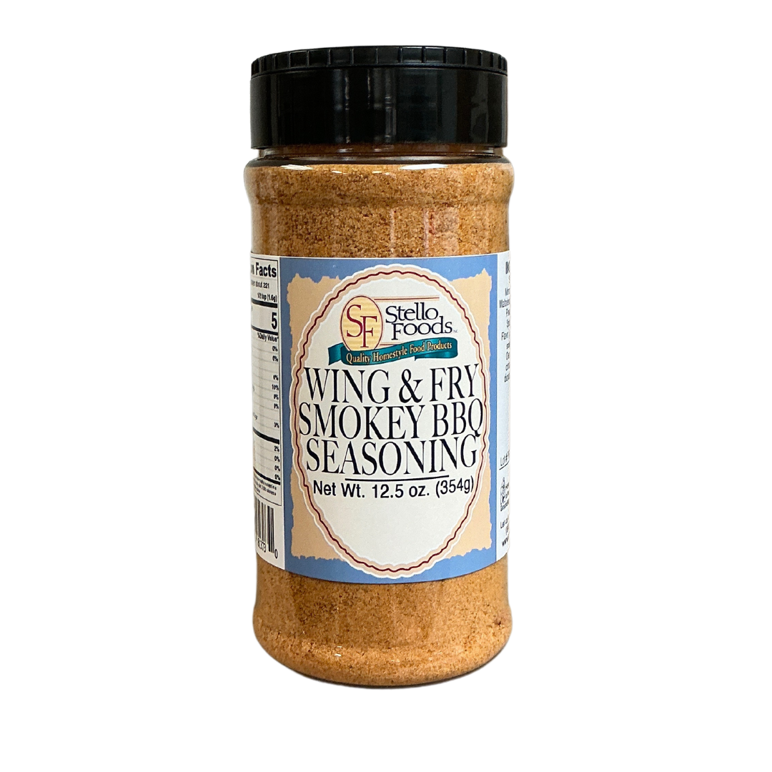 Wing & Fry Seasoning - Smokey BBQ 12.5 oz